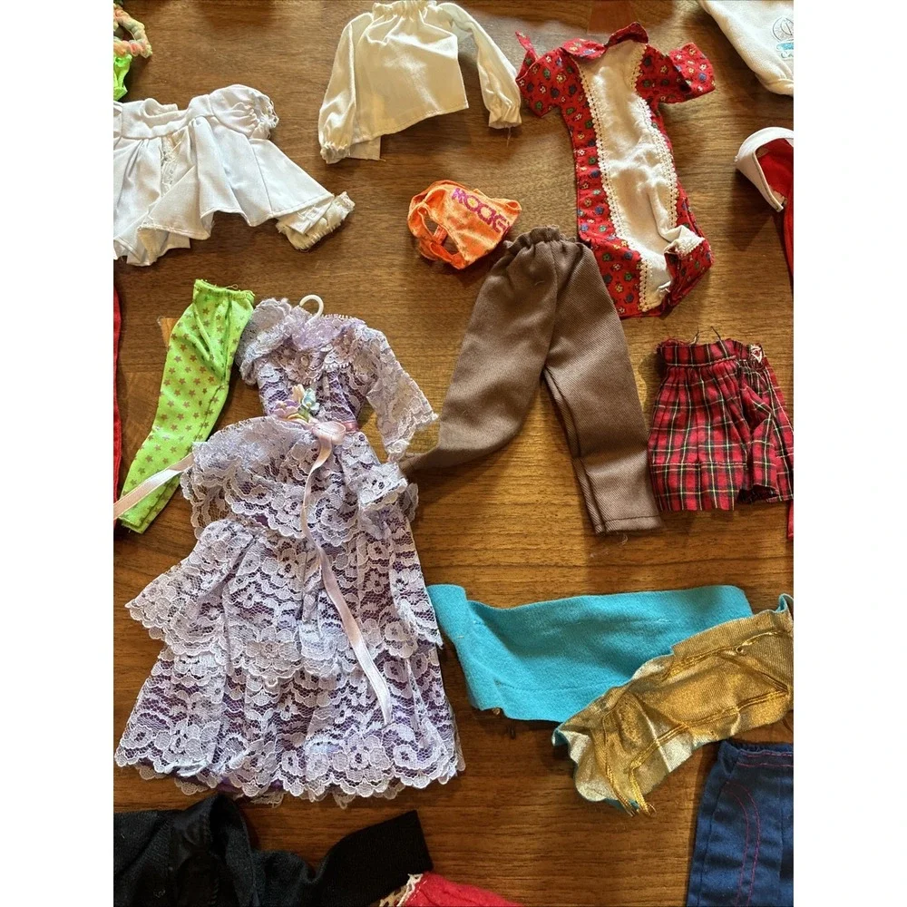 Vintage Barbie & Clone Clothes Outfits Lot 50's 60's 70s